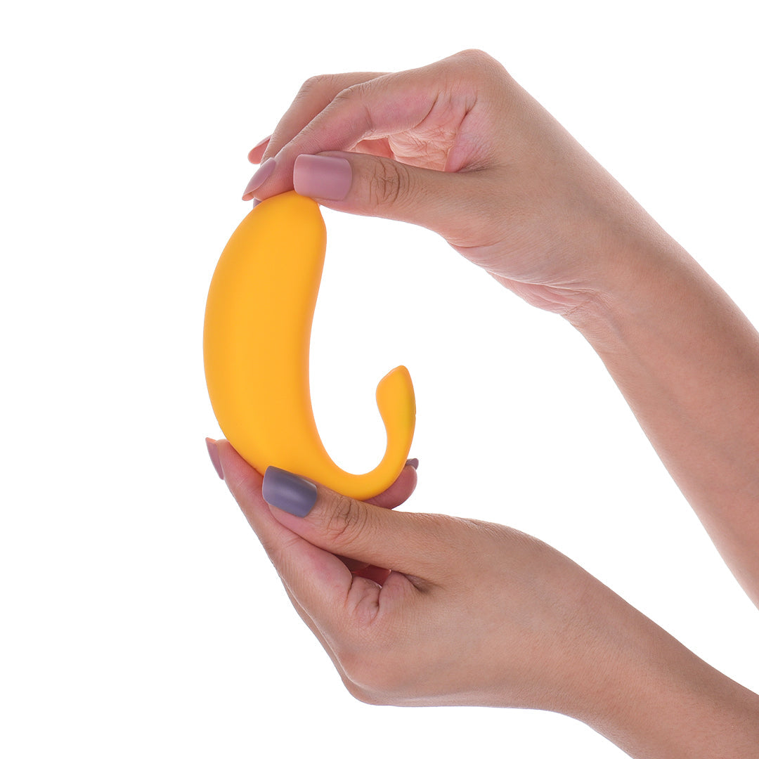Caius Banana-RCT g spot clitoris vibrator