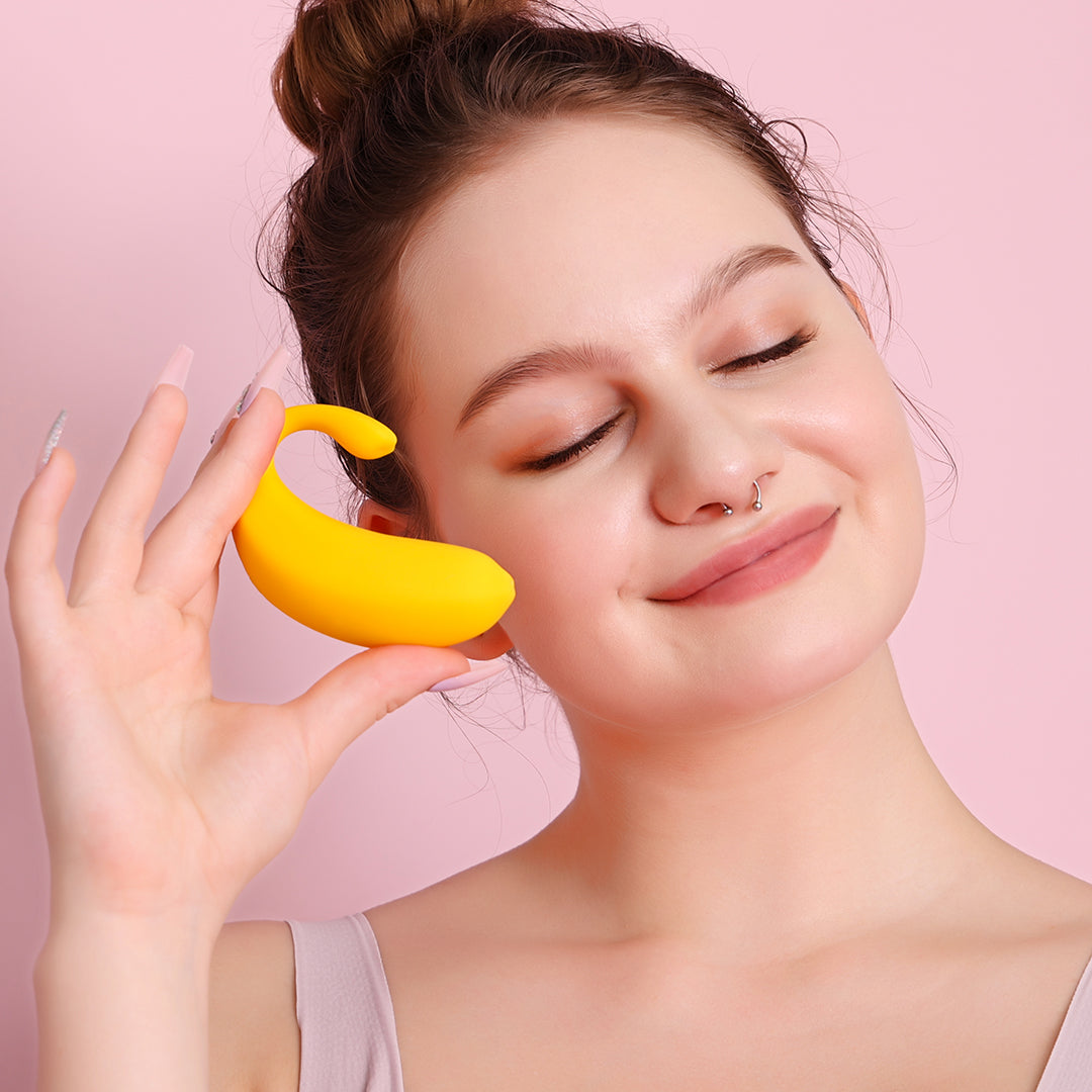 Caius Banana-RCT g spot clitoris vibrator