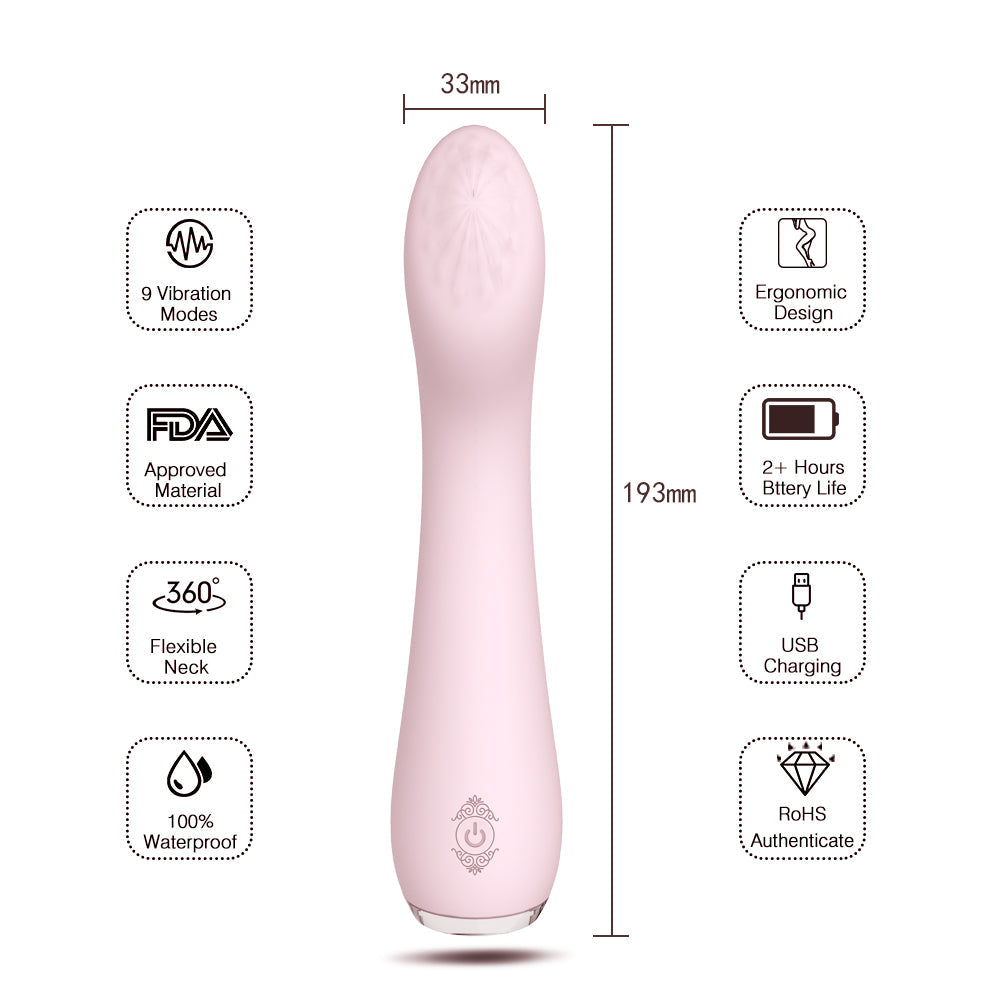 Isotta Hot Selling Usb Rechargeable Vibrator