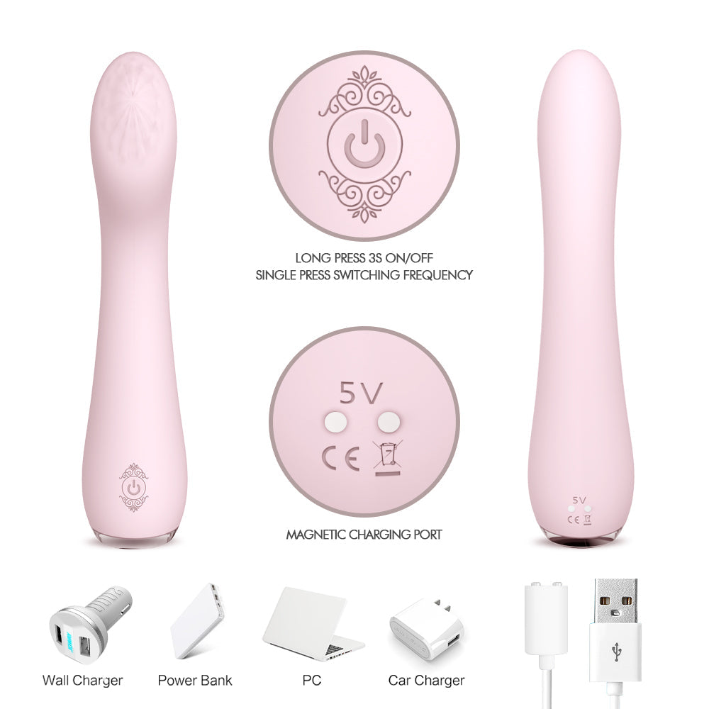 Isotta Hot Selling Usb Rechargeable Vibrator