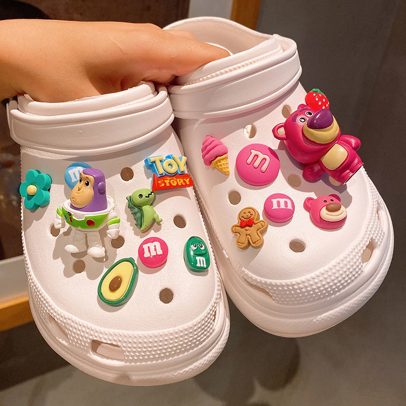 Cartoon Dopamine Style Shoe Charms For Clogs